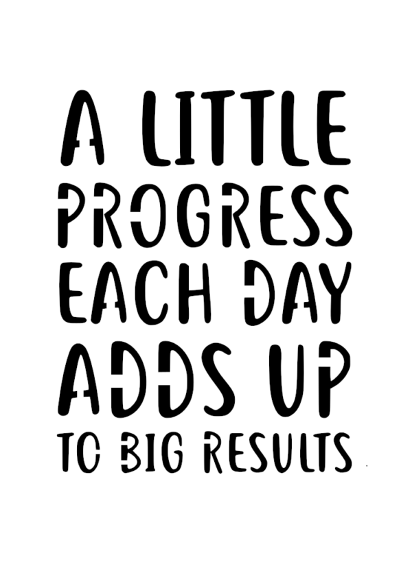 A little progress each day.......